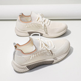 Women Lace Up Running Shoes