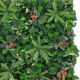 60x40cm Artificial Green Wall Landscape Home Garden Jungle Decor Fake Plants Plastic Lawn Decoration Wall Panels Garden Fence - AliExpress 15