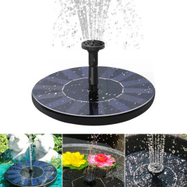 Solar Fountain Bird Bath Pond Patio Powered Fountain Garden Decoration Floating Garden Waterfall Fountain Pump - AliExpress 15