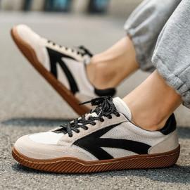 Sneakers For Men Vulcanized Shoes Casual Lace Up Skateboard Comfortable Sneakers Outdoor Running Tennis Sports Shoes Male 39-44 - AliExpress 322