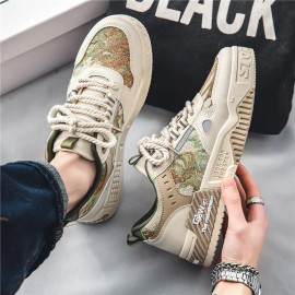Men Skateboarding Shoes Canvas Thick Bottom Platform Shoes Comfortable Breathable Vulcanized Shoes Casual Sneakers Student Shoes - AliExpress 322