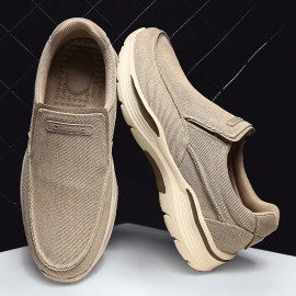 Men Casual Shoes Comfortable Mesh Shoes Summer Breathable Men Loafers Wide Slip On Walking Shoes Men Tenis - AliExpress 322
