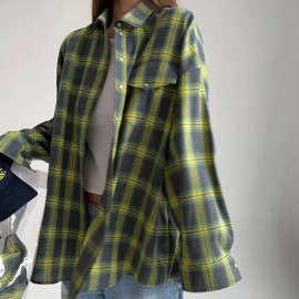 Oversized Women Vintage Long Sleeve shirts