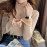 Autumn Winter Women Ruffles Mock Neck Sweater