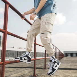 Streetwear Harem Joggers Cargo Trousers