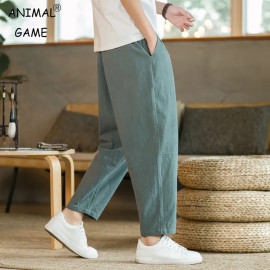 Men's Cotton Linen Trousers