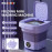 8L Portable Small Foldable Washing Machine with Spin Dryer