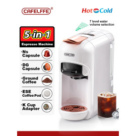Cafelffe 5 in 1 Multiple Capsule Coffee Machine