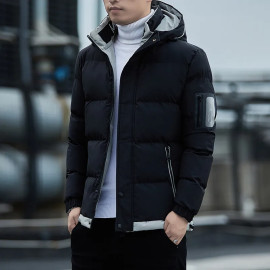 New Casual Warm Men Thick Waterproof Jacket Parkas 