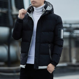 New Casual Warm Men Thick Waterproof Jacket Parkas 