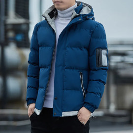 New Casual Warm Men Thick Waterproof Jacket Parkas 
