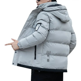 New Casual Warm Men Thick Waterproof Jacket Parkas 