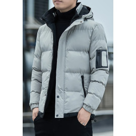 New Casual Warm Men Thick Waterproof Jacket Parkas 