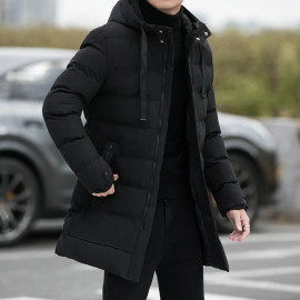 ZK Men Hooded Casual Winter Jackets