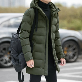 ZK Men Hooded Casual Winter Jackets