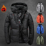 Hooded Warm White Duck Down Jackets
