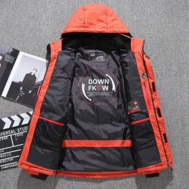 Hooded Warm White Duck Down Jackets