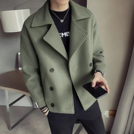 Trendy Brand Autumn Winter New Men's Cropped Jacket