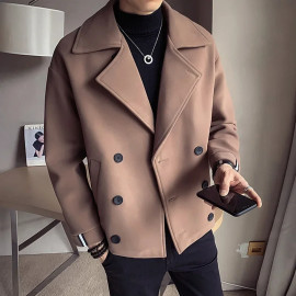 Trendy Brand Autumn Winter New Men's Cropped Jacket