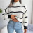 HELIAR Women Striped Knit Loose Sweaters