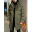 Winter Men's Long Parka Warm Jacket Fleece Liner Hooded Windbreaker Coat