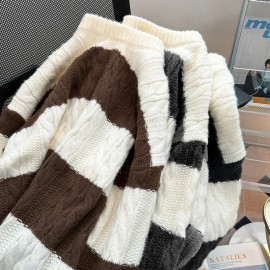Casual Striped Men Sweaters