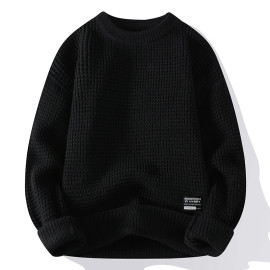 Casual Men's Round Neck Sweaters