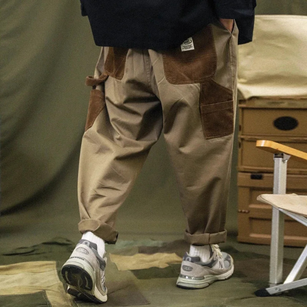 Men's Patchwork Cargo Pants 