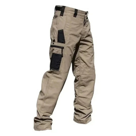 Men Multi-pocket Tactical Cargo Trousers