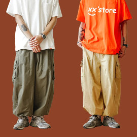 Men's Wide-leg Cargo Pant With Pockets