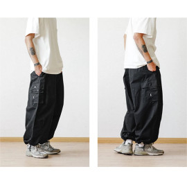 Men's Wide-leg Cargo Pant With Pockets