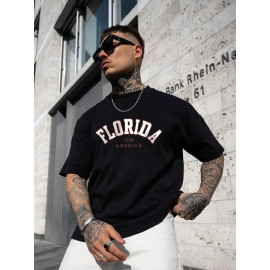 Florida Men Breathable Cotton T-Shirt