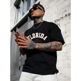 Florida Men Breathable Cotton T-Shirt