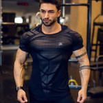 Men Workout Quick Dry T-shirt 