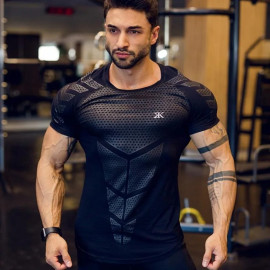 Men Workout Quick Dry T-shirt 