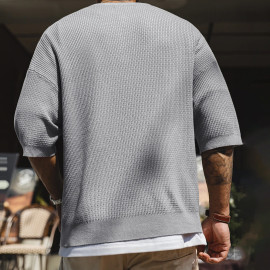 Men's Maden Style Henley T-Shirt 