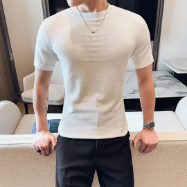 Men's Stretch-Knit Casual T-Shirt