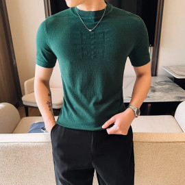 Men's Stretch-Knit Casual T-Shirt