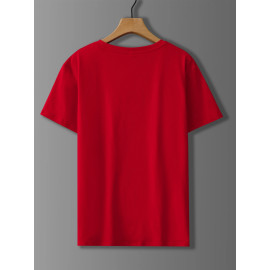 Men's Golf Man Printed Cotton T-shirt 