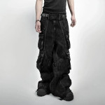 Men's Vintage Gothic Wide Leg Jeans 