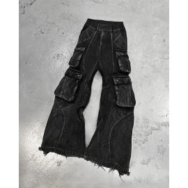 Men's Vintage Gothic Wide Leg Jeans 