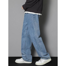 Men's Korean Style Long Jeans