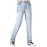 Casual Straight Denim Stretch Jeans For Men's 