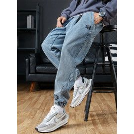Big Size Men's Jogger Jeans 
