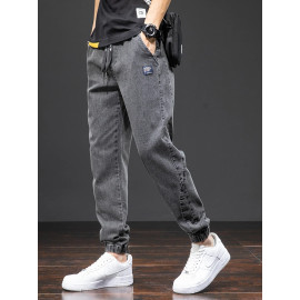 Harem Streetwear Men's Denim Jeans 