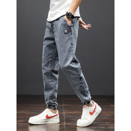 Harem Streetwear Men's Denim Jeans 