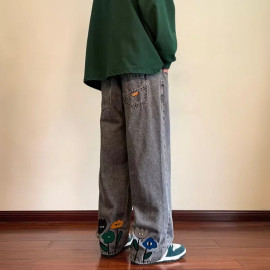 Men's Hombre Denim Wide-leg Jeans 