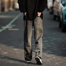 Men's Hombre Denim Wide-leg Jeans 