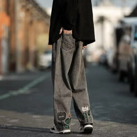 Men's Hombre Denim Wide-leg Jeans 