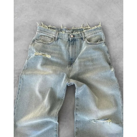 Men's American Ripped Denim Jeans